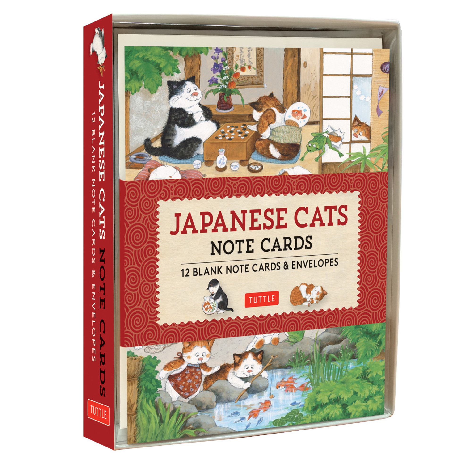 Japanese Cats Note Cards (9780804851879) - Tuttle Publishing